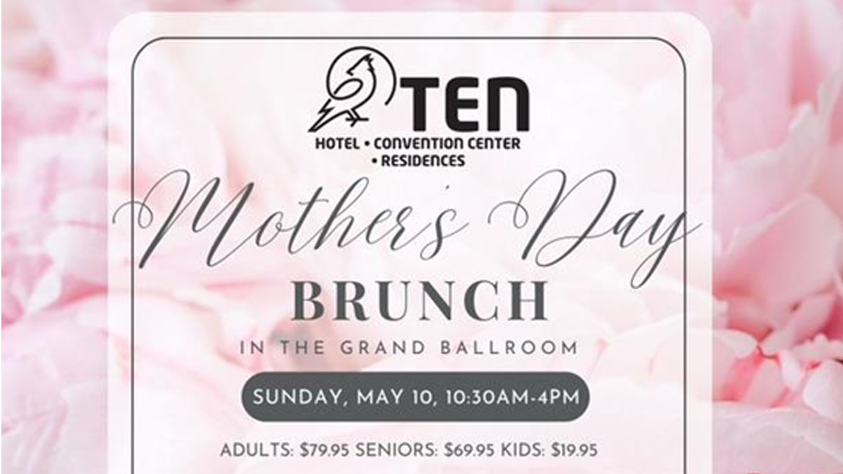 Mother's Day Brunch in the Grand Ballrooms at Ten Hotel in Gurnee